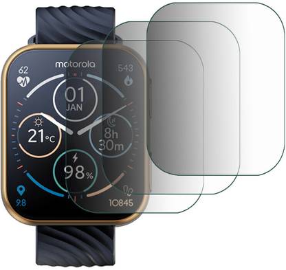 DOUMOF Edge To Edge Screen Guard for Motorola Moto Watch 200 SMARTWATCH
