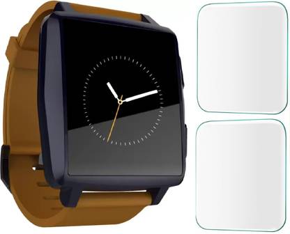 CUBES Edge To Edge Screen Guard for Intex iRist Pro Smart watch | 1.6" Inch | Soft and Flexible | Touch Sensitive | Unbreakable | Ultra Thin | Auto Heal High Grade TPU Film ( Not a Glass Tempered )