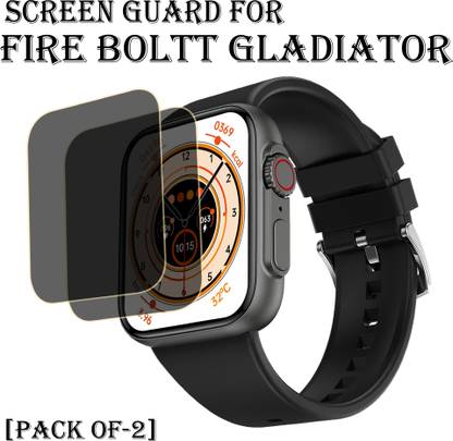 EJZATI Edge To Edge Screen Guard for FIRE BOLTT GLADIATOR SMARTWATCH