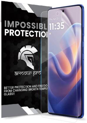 ArmourPro Edge To Edge Screen Guard for Motorola Edge 60 Pro 5G, Motorola Edge 60 Pro, Moto Edge 60 Pro 5G, 4 Layer Unbreakable Membrane with Easy Installation