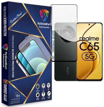 MyShieldKart Edge To Edge Screen Guard for Realme P1| Realme C65(6.67 Inch)