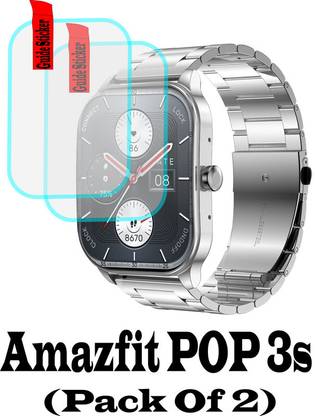 RapTag Edge To Edge Screen Guard for Amazfit POP 3s Smartwatch (.1.947)
