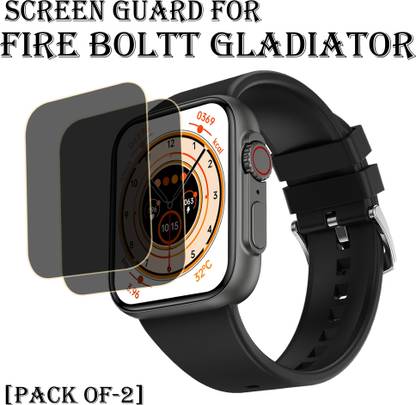 ejzatex Edge To Edge Screen Guard for FIRE BOLTT GLADIATOR SMARTWATCH