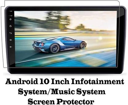 Qfox Guards Nano Glass for Andriod 10 Inch Car Infotainment/Music System (Matte) .7.0652