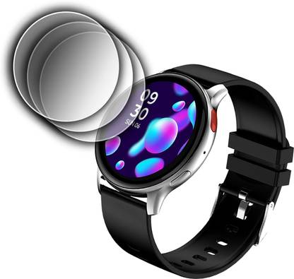 ejzatex Edge To Edge Screen Guard for FIRE BOLTT ECLIPSE SMARTWATCH SCREEN GUARD