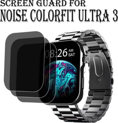 EJZATI Edge To Edge Screen Guard for NOISE COLORFIT ULTRA 3 SMARTWATCH SCREEN GUARD