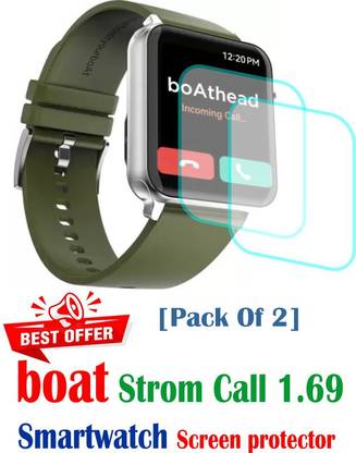 Levoti Edge To Edge Screen Guard for HH Boat Strom Call [scratch proof Film]