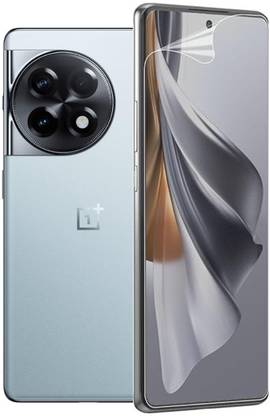 SDH CARE Edge To Edge Screen Guard for OnePlus 11R 5G, OnePlus 12R 5G, Self Healing Unbreakable Membrane Full Coverage with Easy Installation Kit-Clear (Not a Tempered Glass)