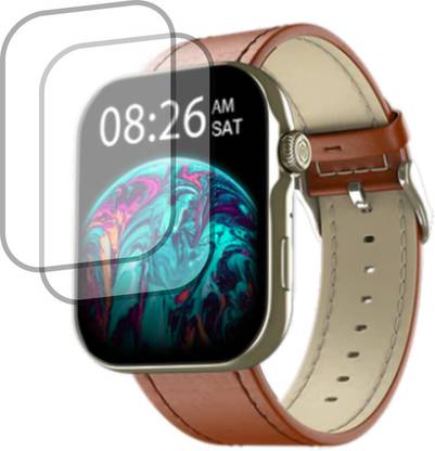 RapTag Edge To Edge Screen Guard for Noise Colorfit Ultra 3 Smartwatch (Screen Guard Only)