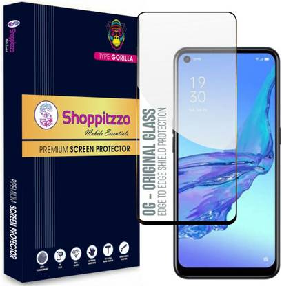 Shoppitzzo Edge To Edge Screen Guard for Oppo A53 (6.5 Inch)