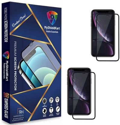 MyShieldKart Edge To Edge Screen Guard for iPhone 11|iPhone XR (6.1 Inch) tempered glass, iPhone 11|iPhone XR (6.1 Inch) screen guard, iPhone 11|iPhone XR (6.1 Inch) gorilla glass, iPhone 11|iPhone XR (6.1 Inch) screen protector, tempered glass for iPhone 11|iPhone XR (6.1 Inch), screen guard for iPhone 11|iPhone XR (6.1 Inch), gorilla for iPhone 11|iPhone XR (6.1 Inch) glass, screen protector for iPhone 11|iPhone XR (6.1 Inch)