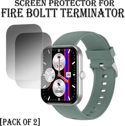 ejzatex Edge To Edge Screen Guard for FIRE BOLTT TERMINATOR SMARTWATCH