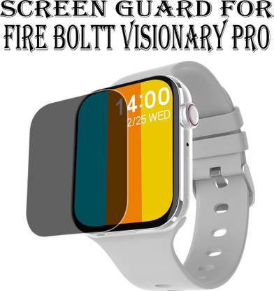 ejzatex Edge To Edge Screen Guard for FIRE BOLTT VISIONARY PRO SMARTWATCH
