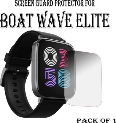 EJZATI Edge To Edge Screen Guard for BOAT WAVE ELITE SMARTWATCH SCREEN GUARD