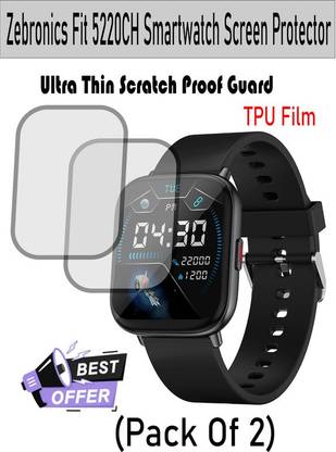 RapTag Edge To Edge Screen Guard for B01 Zebronics Fit 5220CH