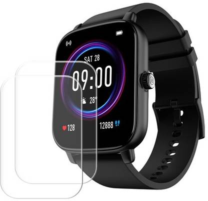 RKNPOETIC Edge To Edge Screen Guard for Noise Vivid Call Bluetooth Calling Smartwatch with Metallic dial 550 nits Brightness 42mm