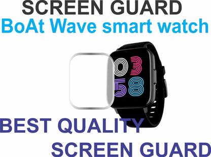 Drakmoon Edge To Edge Screen Guard for boAt Wave Elite with 1.69 HD Display, 700+ Active Modes and ASAP Charge Smartwatch SK011.012.022 Best Quality screen protector guard smart watch