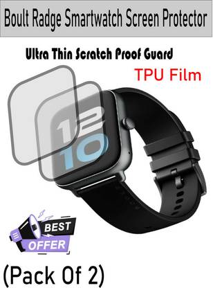 RapTag Edge To Edge Screen Guard for B01 Boult Radge