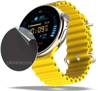 Drakmoon Edge To Edge Screen Guard for Asteroid Smartwatch - a fusion of style and tech, featuring a stunning 36.3mm (1.43) AMOLED display, Bluetooth calling and low power consumption.