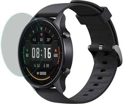 VPrime Edge To Edge Screen Guard for EX:-Mi Watch Revolve Active Beige