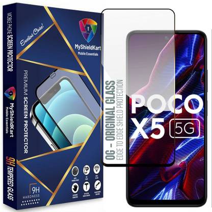 MyShieldKart Edge To Edge Screen Guard for Poco X5|Redmi Note 12 |Realme 10 Pro (6.67 Inch)