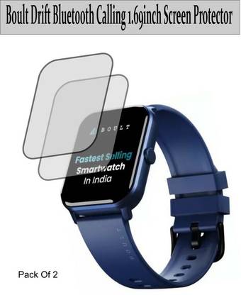 Gangtok Hub Edge To Edge Screen Guard for Boult Drift Bluetooth Calling 1.69inch