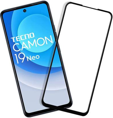 9H Edge To Edge Tempered Glass for Tecno Camon 19 Neo-Advanced HD+ Screen 9H Protector with Easy Installation