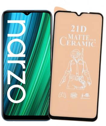 REDDWARF Edge To Edge Tempered Glass for realme narzo 50A