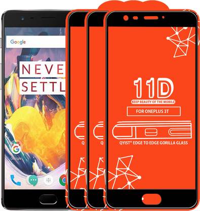 Qyist Edge To Edge Tempered Glass for OnePlus 3T