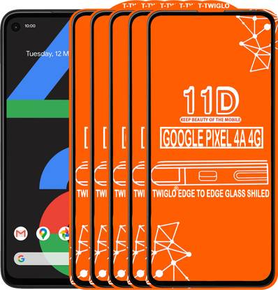 TWIGLO Edge To Edge Tempered Glass for GOOGLE PIXEL 4A 4G