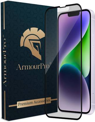 ArmourPro Edge To Edge Tempered Glass for iPhone 14 Plus, Apple iPhone 14 Plus, Apple 14 Plus, iPhone 13 Pro Max, Apple iPhone 13 Pro Max, Apple 13 Pro Max, Matte Finish OG Glass