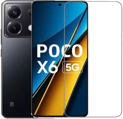 NSTAR Tempered Glass Guard for POCO X6 5G