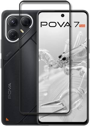 NSTAR Edge To Edge Tempered Glass for Tecno Pova 7 5G