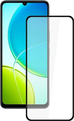 ARBAN Edge To Edge Tempered Glass for vivo Y04 4G ( FRONT PURE TEMPERED GLASS PROTECTOR ) Tempered Glass Screen Protector | Anti-Scratch | Edge to Edge Full Coverage