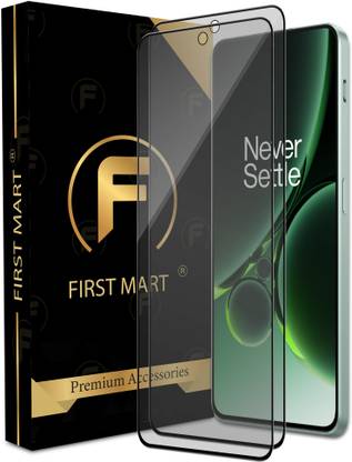 FIRST MART Edge To Edge Tempered Glass for OnePlus Nord 3 5G, Nord 3 5G, OnePlus Nord CE 3 5G, Nord CE 3 5G, OnePlus Nord CE 4 5G, Nord CE 4 5G, Matte Finish Glass