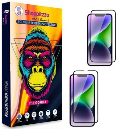 Shoppitzzo Edge To Edge Tempered Glass for iPhone 13|13 Pro|14 (6.1 Inch) tempered glass, iPhone 13|13 Pro|14 (6.1 Inch) screen guard, iPhone 13|13 Pro|14 (6.1 Inch) gorilla glass, iPhone 13|13 Pro|14 (6.1 Inch) screen protector, tempered glass for iPhone 13|13 Pro|14 (6.1 Inch), screen guard for iPhone 13|13 Pro|14 (6.1 Inch), gorilla for iPhone 13|13 Pro|14 (6.1 Inch) glass, screen protector for iPhone 13|13 Pro|14 (6.1 Inch)