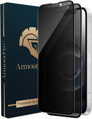 ArmourPro Edge To Edge Tempered Glass for iPhone 16e, iPhone 14, Apple iPhone 13, iPhone 13 Pro, Privacy Anti Spy Glass