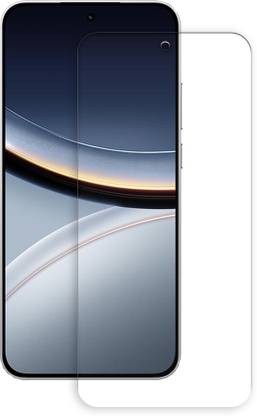 SOMTONE Edge To Edge Tempered Glass for Poco F7 5G Front Tempered Glass Screen Protector | Anti-Scratch | Edge to Edge Full Coverage | 9H Hardness | Screen Guard