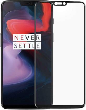 9H Edge To Edge Tempered Glass for OnePlus 6T-Anti-Fingerprint, Waterproof, Oil-resistant, Bubble-Free, Anti-Static with Full Screen Coverage & Easy Installation