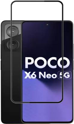 NSTAR Edge To Edge Tempered Glass for POCO X6 Neo 5G