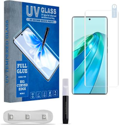 ARBAN Edge To Edge Tempered Glass for Honor X9a Front Curve UV Tempered Glass Guard Screen Protector