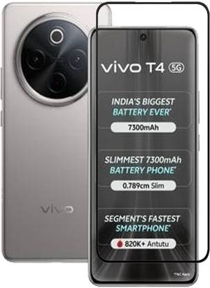 Flipkart SmartBuy Edge To Edge Tempered Glass for vivo T4 5G