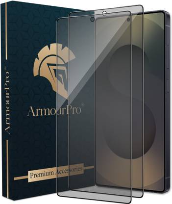 ArmourPro Edge To Edge Tempered Glass for Samsung Galaxy S25 Ultra 5G, Samsung Galaxy S25 Ultra, Samsung S25 Ultra 5G, Samsung S25 Ultra, Matte Finish Glass