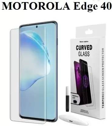 GLOBALCASE Edge To Edge Tempered Glass for MOTOROLA Edge 40