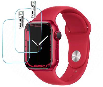 FLYSRPECK Edge To Edge Tempered Glass for Apple Watch Series 7