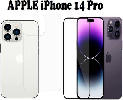 LIKEDESIGN Front and Back Screen Guard for iPhone 14 Pro, APPLE iPhone 14 Pro