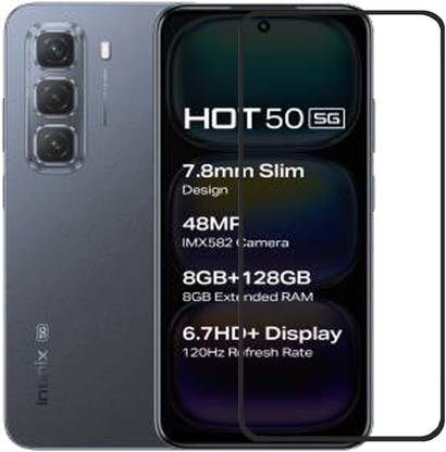 Hyper Edge To Edge Tempered Glass for Infinix HOT 50 5G