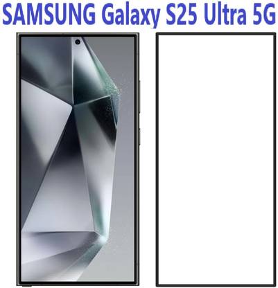 ASVALBUY Edge To Edge Tempered Glass for SAMSUNG Galaxy S25 Ultra 5G