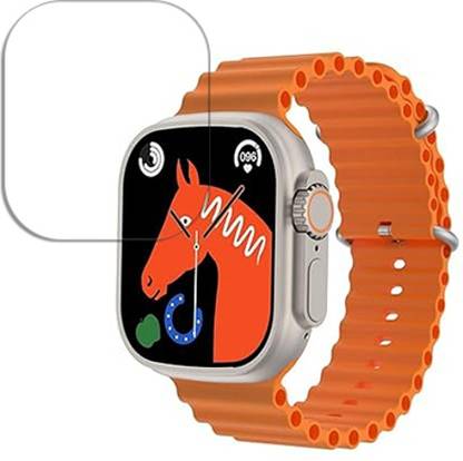 SOMTONE Edge To Edge Tempered Glass for T800 Ultra Smart Watch 1.83 inch SMARTWATCH SCREEN GUARD