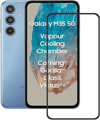NKCASE Edge To Edge Tempered Glass for Samsung Galaxy M35 5G